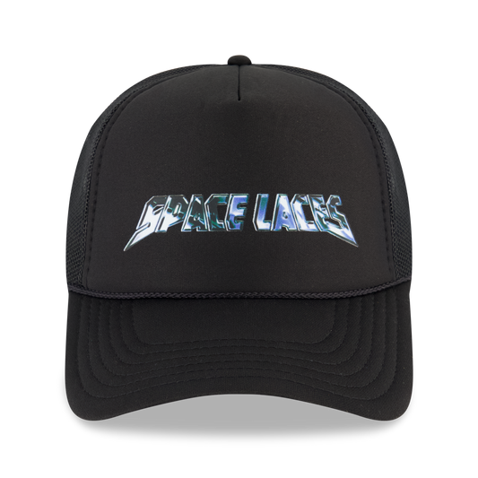 Space Laces - Chrome Trucker Hat
