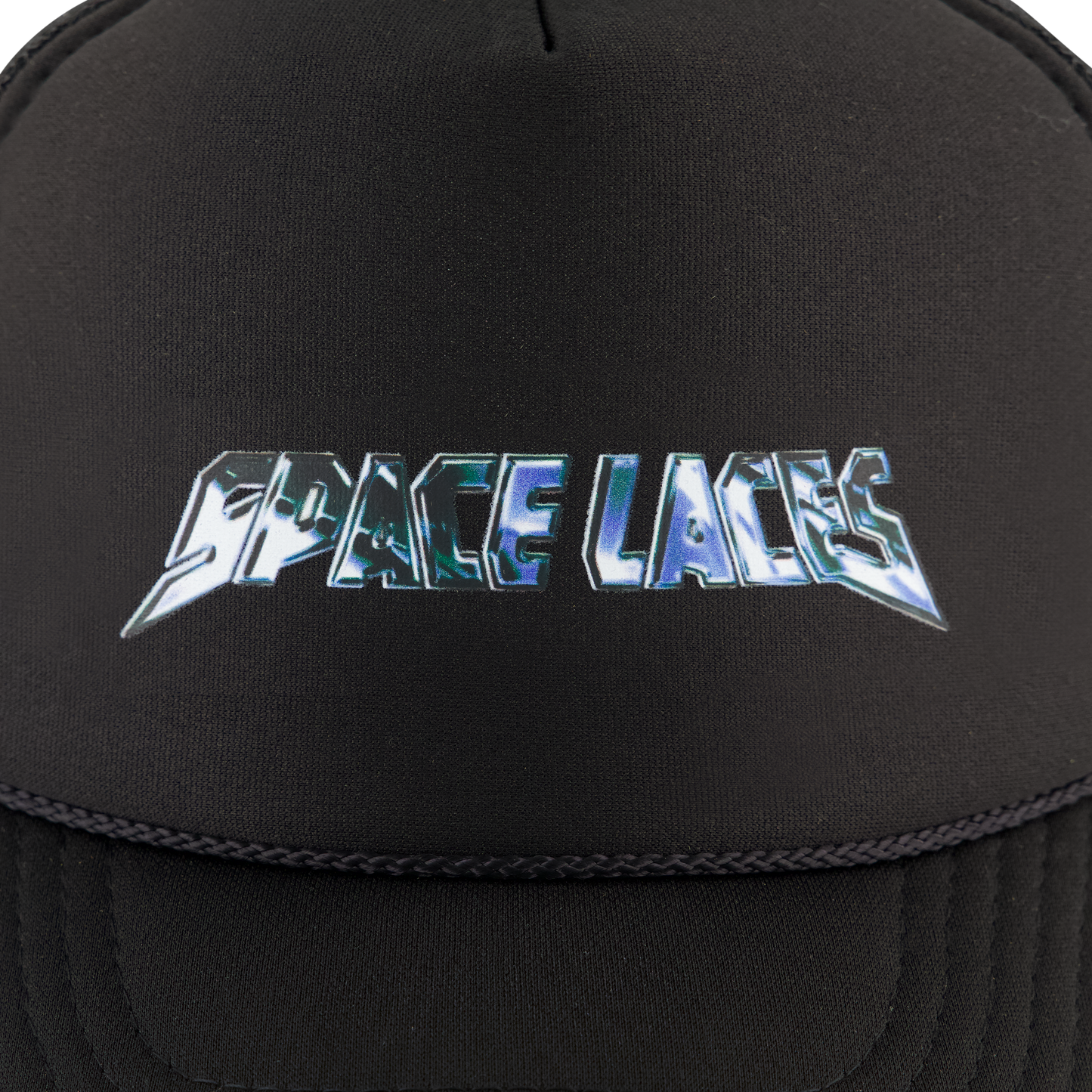 Space Laces - Chrome Trucker Hat