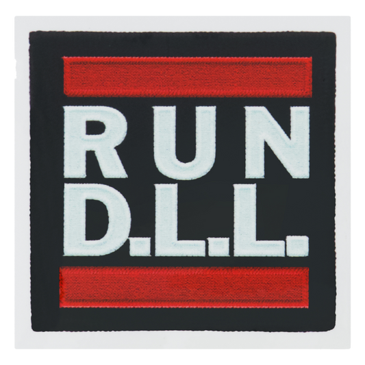 RUN DLL Sticker
